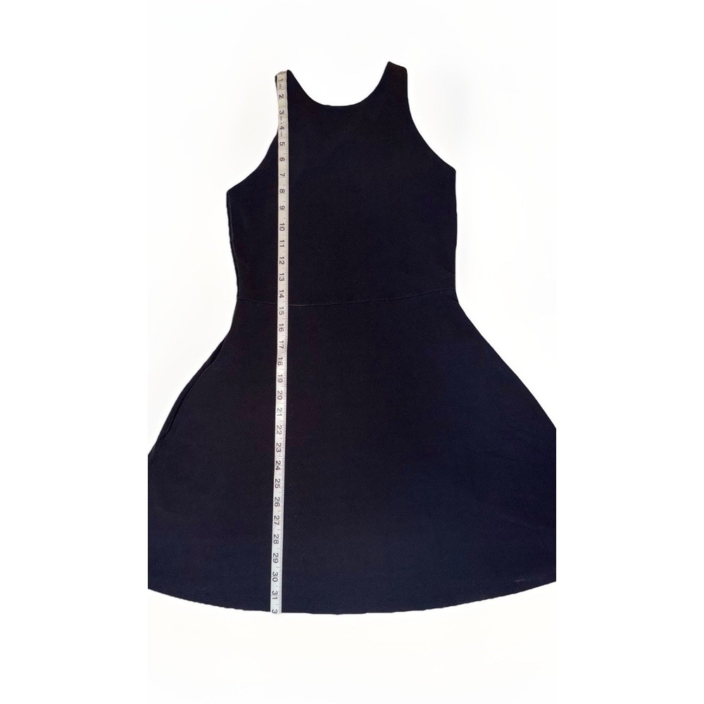 Athleta Conscious Dress Black‎ Women's XS A-Line with Pockets LBD - Picture 7 of 12